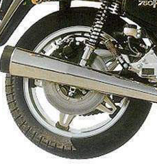 comstar wheel Honda 750F 1978